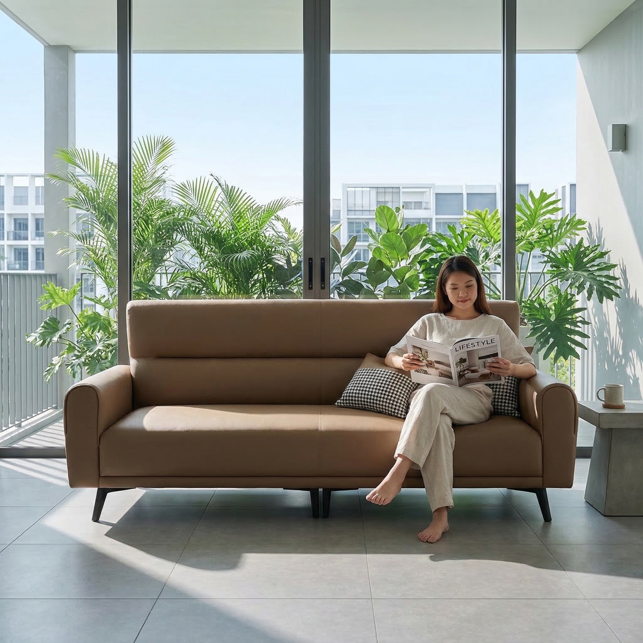 ANJU C02 Sofa Bed for Living Room and Guest Room