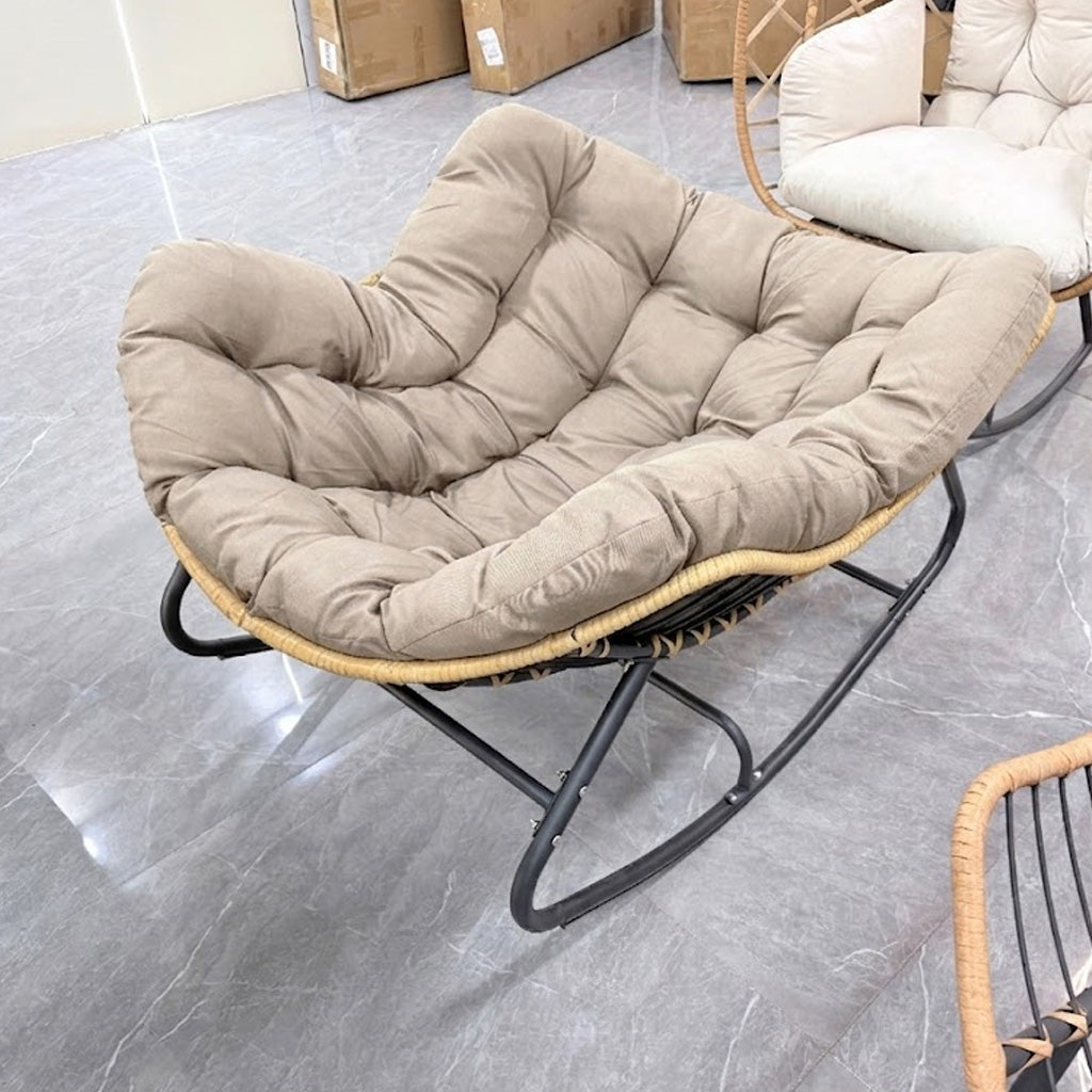 ANJU Padded Rocking Chair for Living Room and Balcony