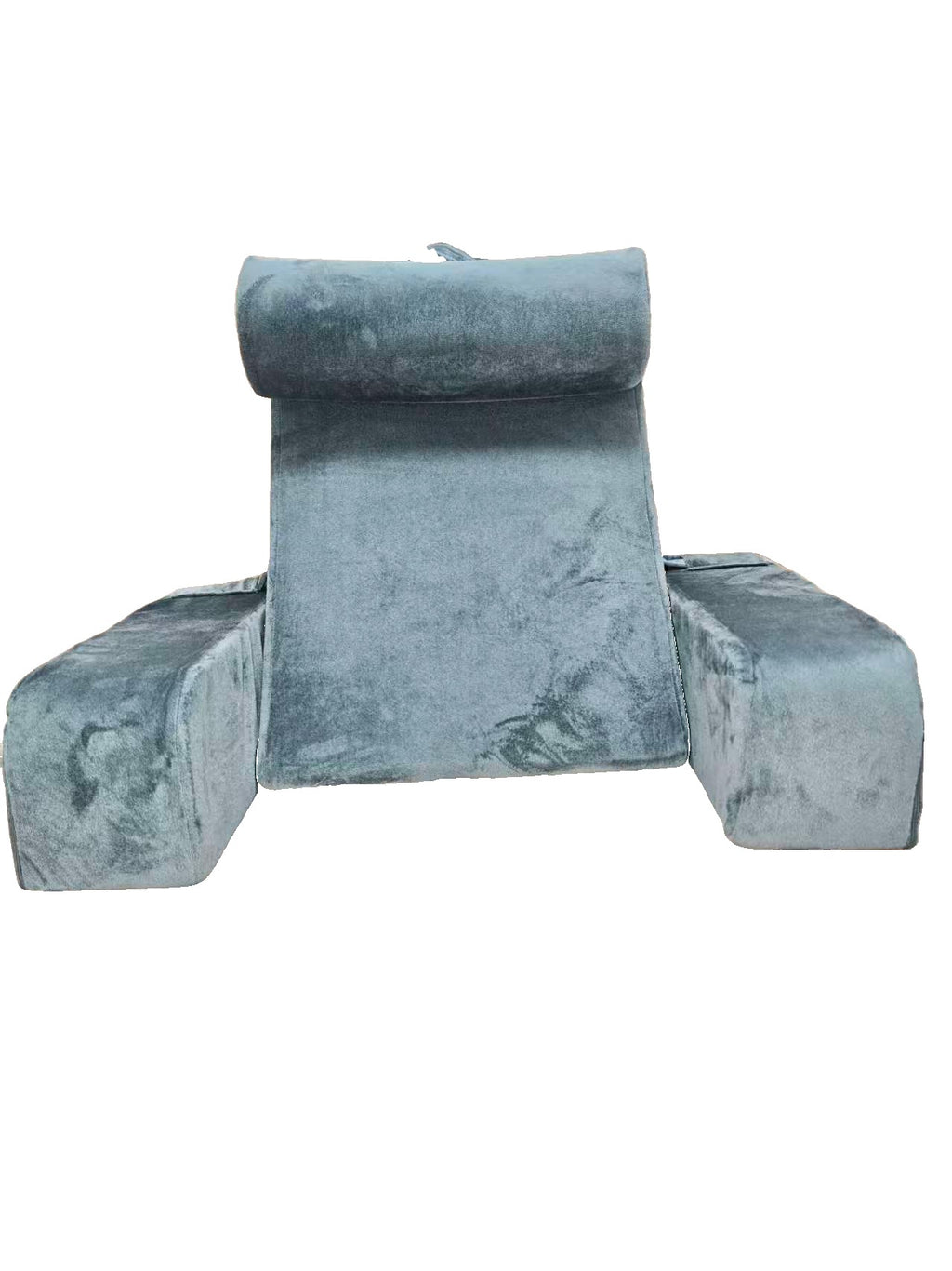 ANJU Reading Pillow for Bed with Arms Back Support Side Pocket