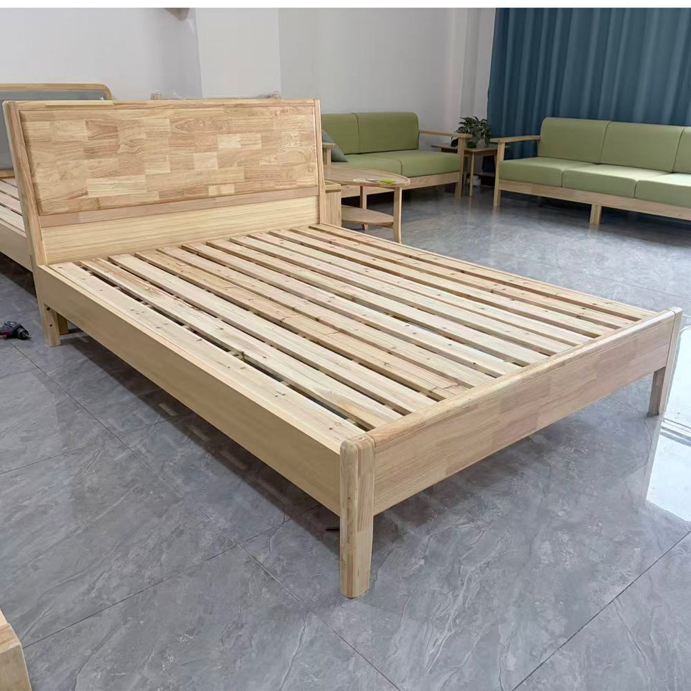 ANJU Tatami Bed Frame with Wide Slat Base for Bedroom
