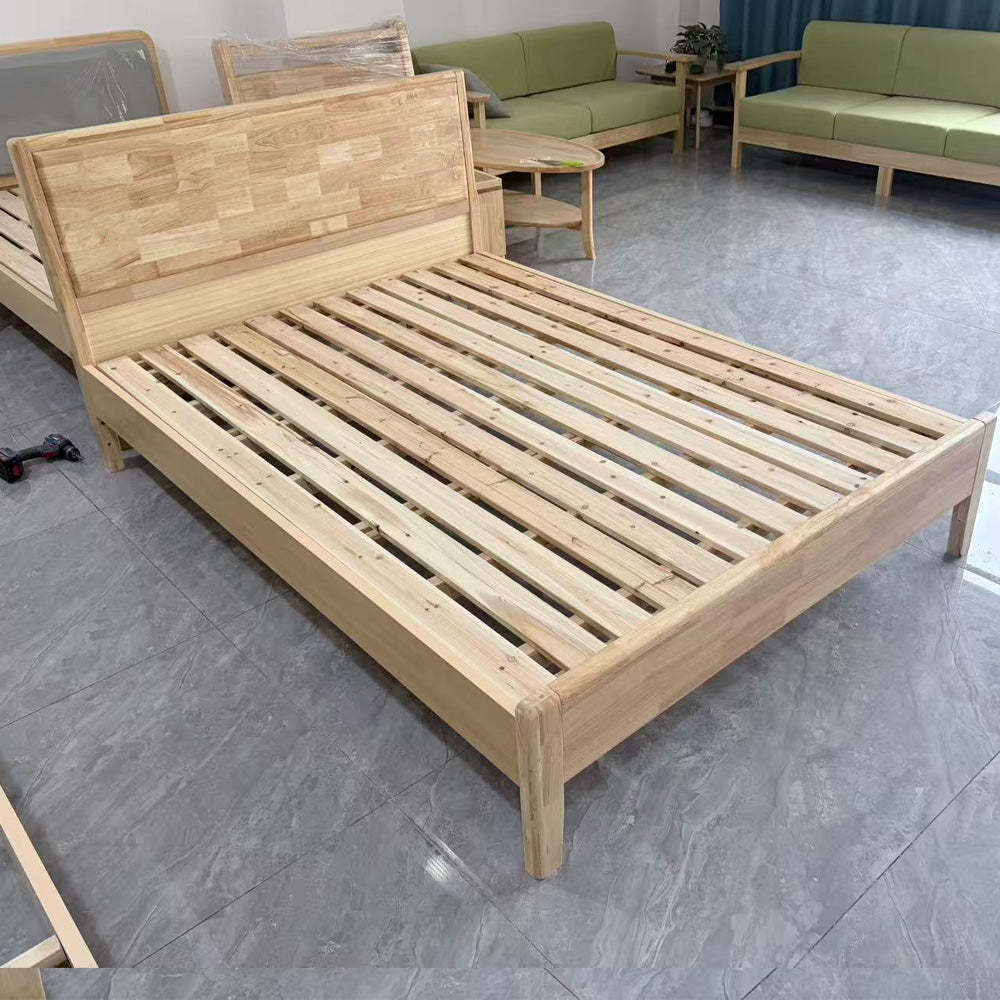 ANJU Tatami Bed Frame with Wide Slat Base for Bedroom
