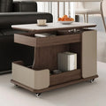 ANJU SN21 lift-top side table normal version with storage and wheels