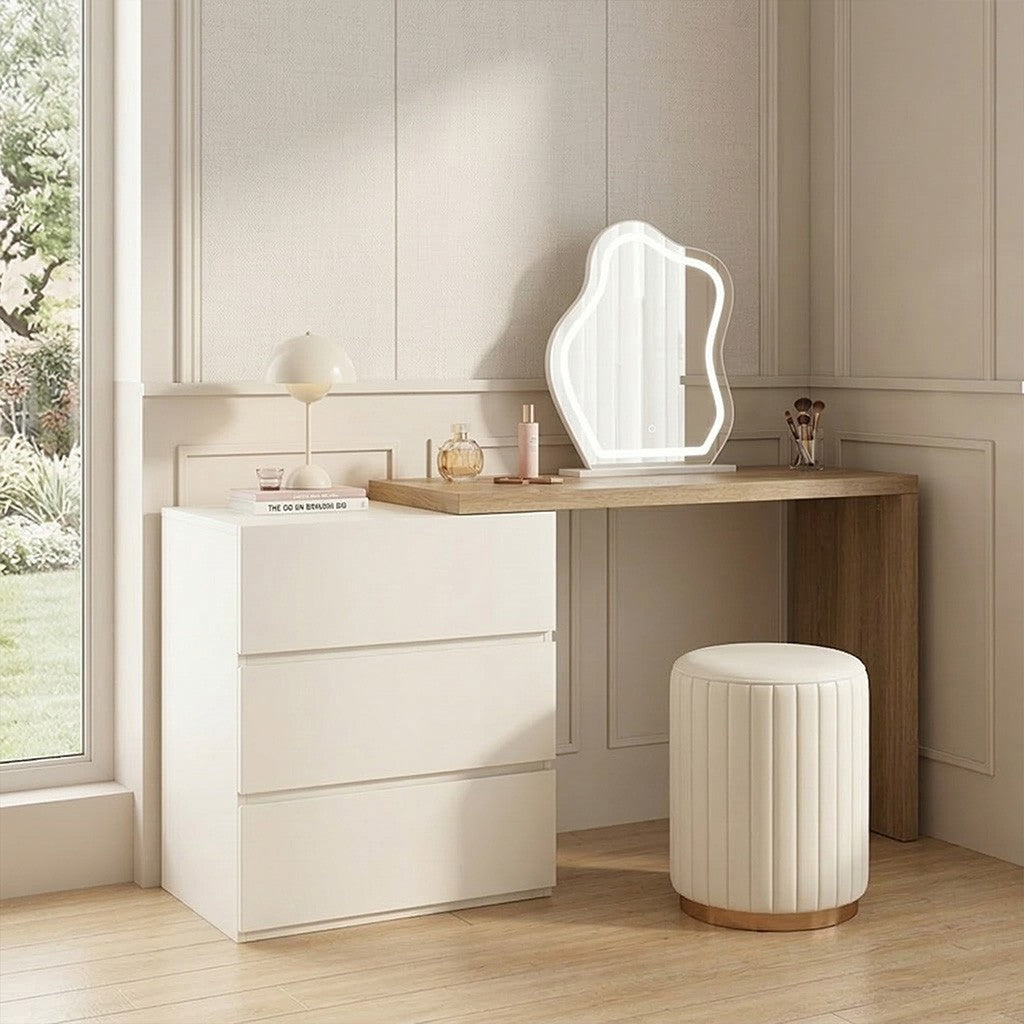 ANJU 911 cream dressing table bedroom scene
