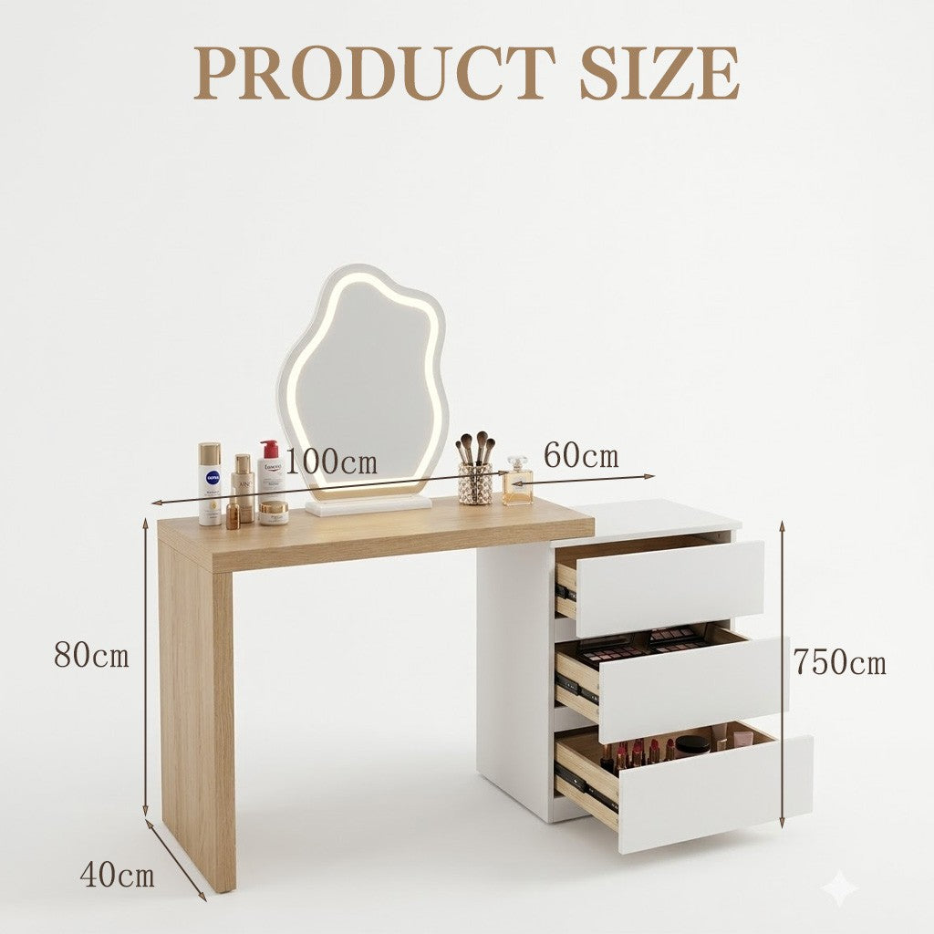 ANJU 911 dressing table product size