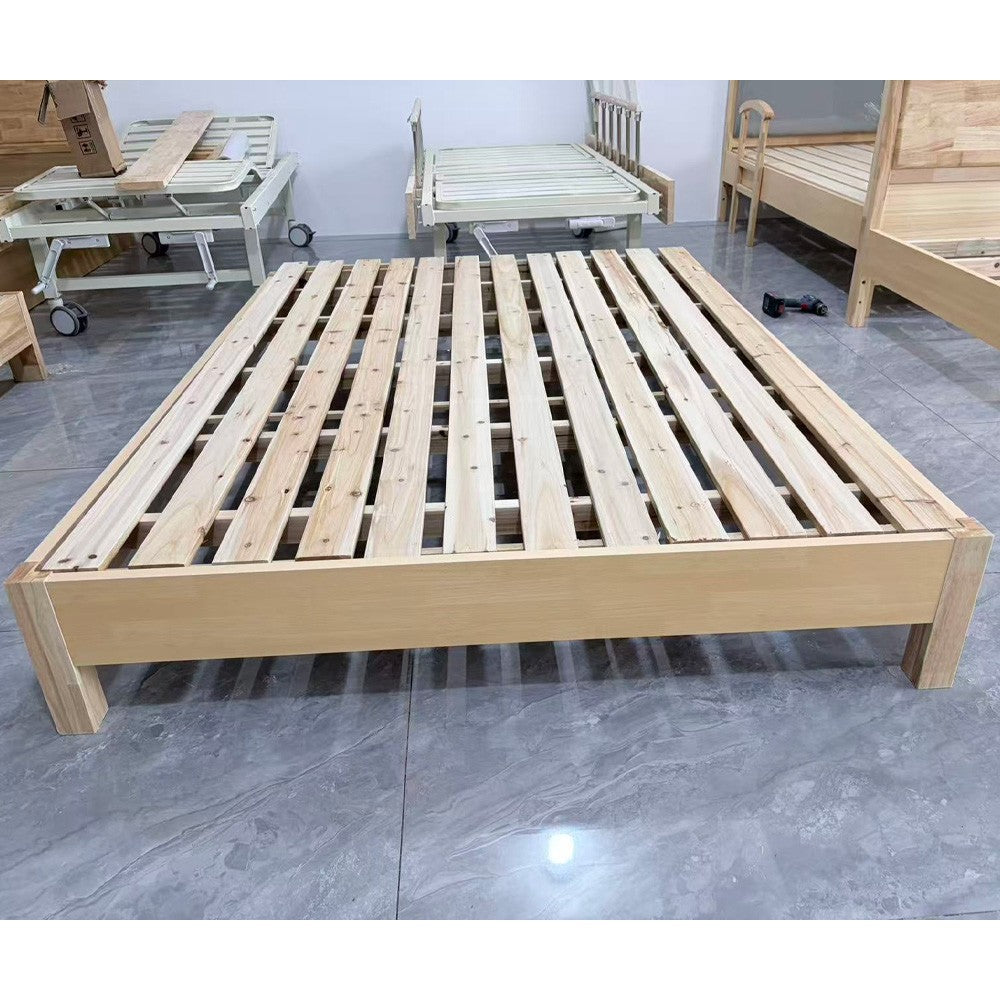ANJU BD01 tatami bed frame real photo front view