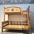 ANJU Little Pilot Aeroplane Wooden Bunk Bed