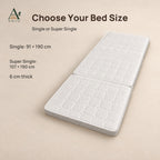 ANJU 6cm Tri-Fold Coconut Coir Mattress, Single or Super Single — view 7