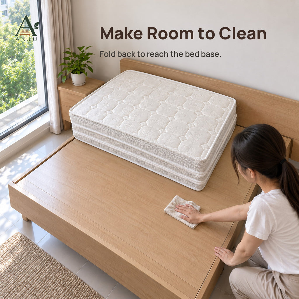 ANJU 6cm Tri-Fold Coconut Coir Mattress, Single or Super Single — view 8