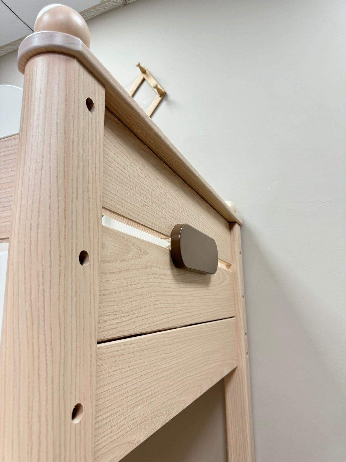 ANJU Moon Wooden Bunk Bed with Optional Storage Stairs