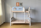 ANJU Robot Wooden Bunk Bed with Optional Storage Stairs
