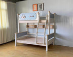 ANJU Robot Wooden Bunk Bed with Optional Storage Stairs