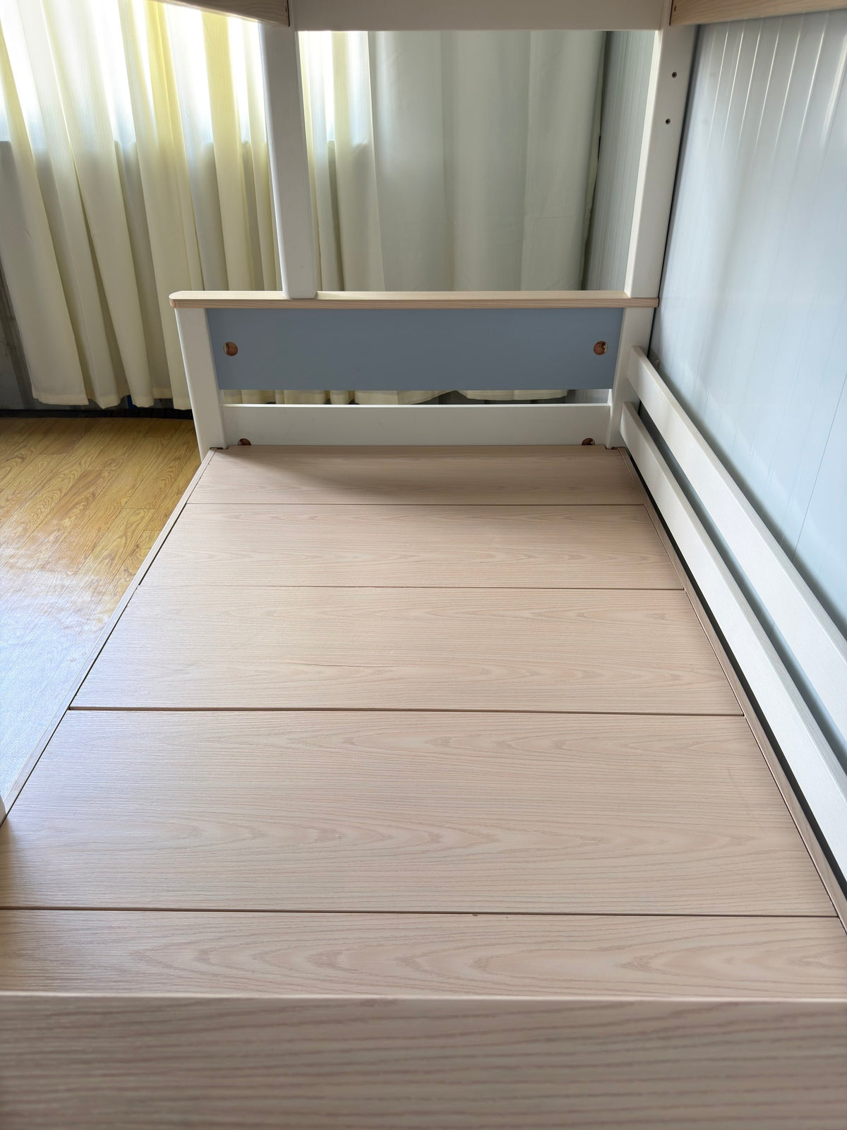 ANJU Robot Wooden Bunk Bed with Optional Storage Stairs