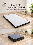 ANJU Two-Section Foldable Mattress, 8cm or 12cm, Single to King — view 4