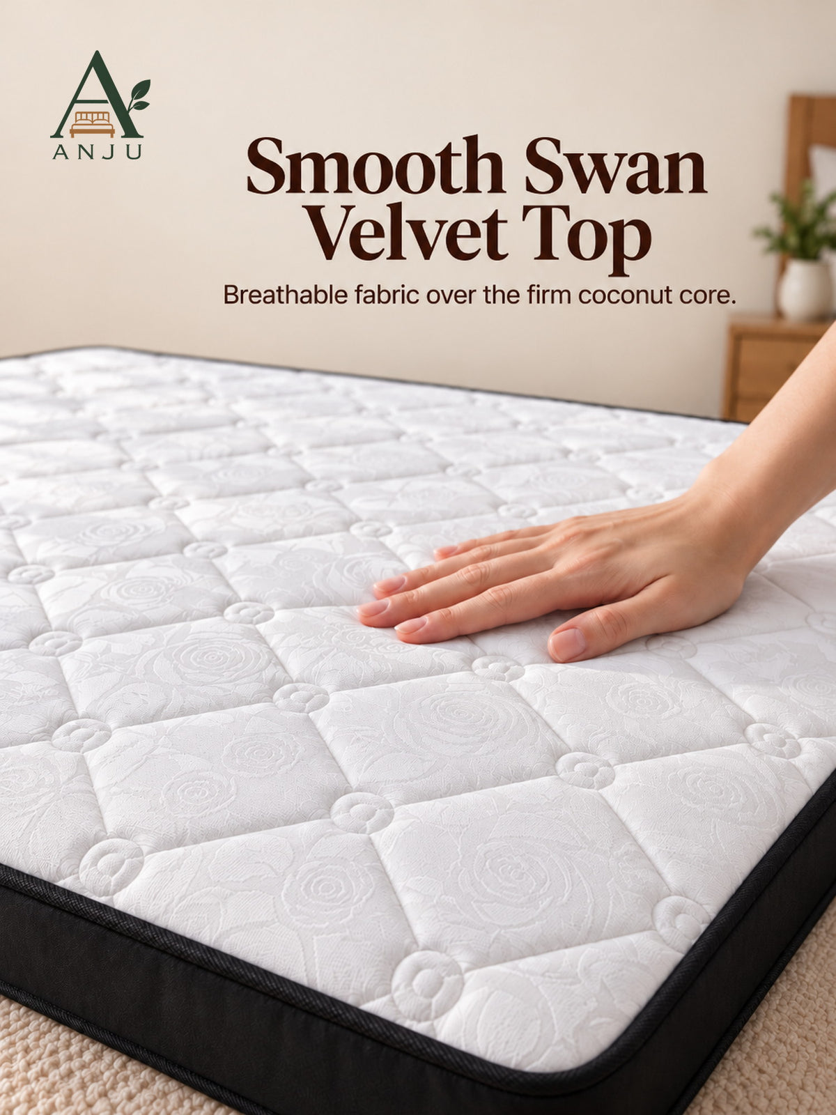 ANJU Two-Section Foldable Mattress, 8cm or 12cm, Single to King — view 6
