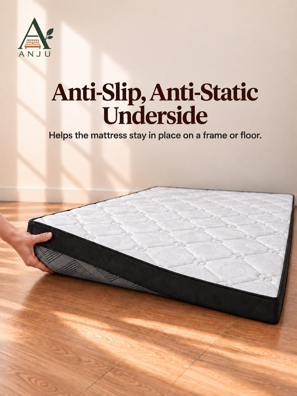 ANJU Two-Section Foldable Mattress, 8cm or 12cm, Single to King — view 7