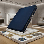 ANJU blue washable mattress product view