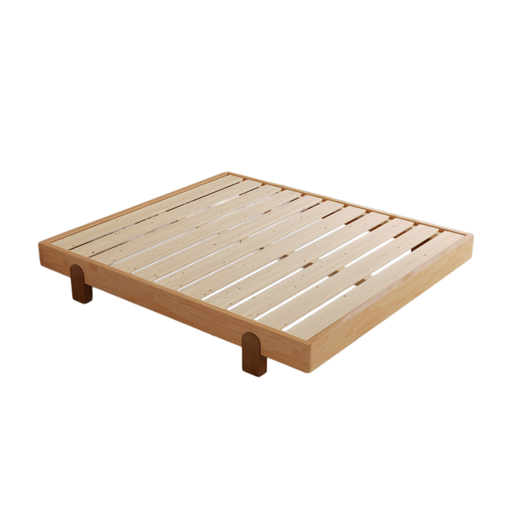 ANJU ZL21 bed frame slatted base view